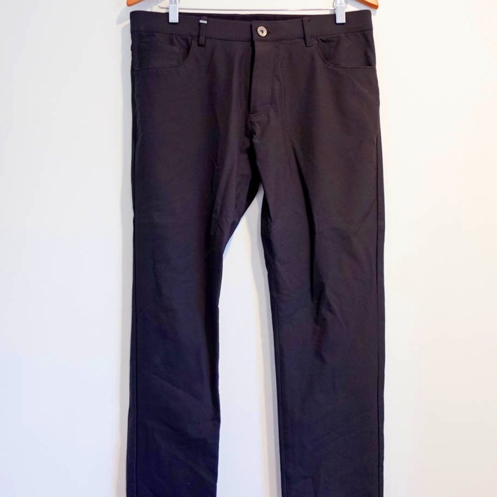 CALVIN KLEIN: SLIM FIT 4 WAY STRETCH - BLACK - INFINITE - 32 X 30